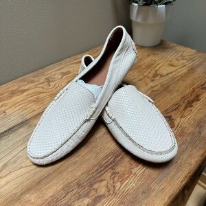 M. Gemi The Felize Loafer light pink/neutral snakeskin print